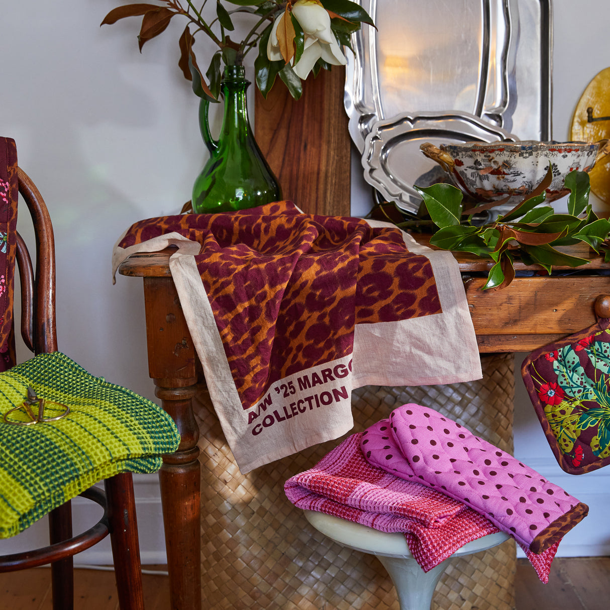 Odette Linen Tea Towel