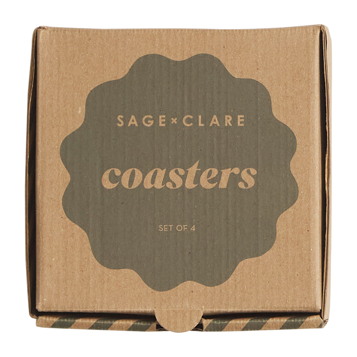 Magnolia Coaster Set - Jade