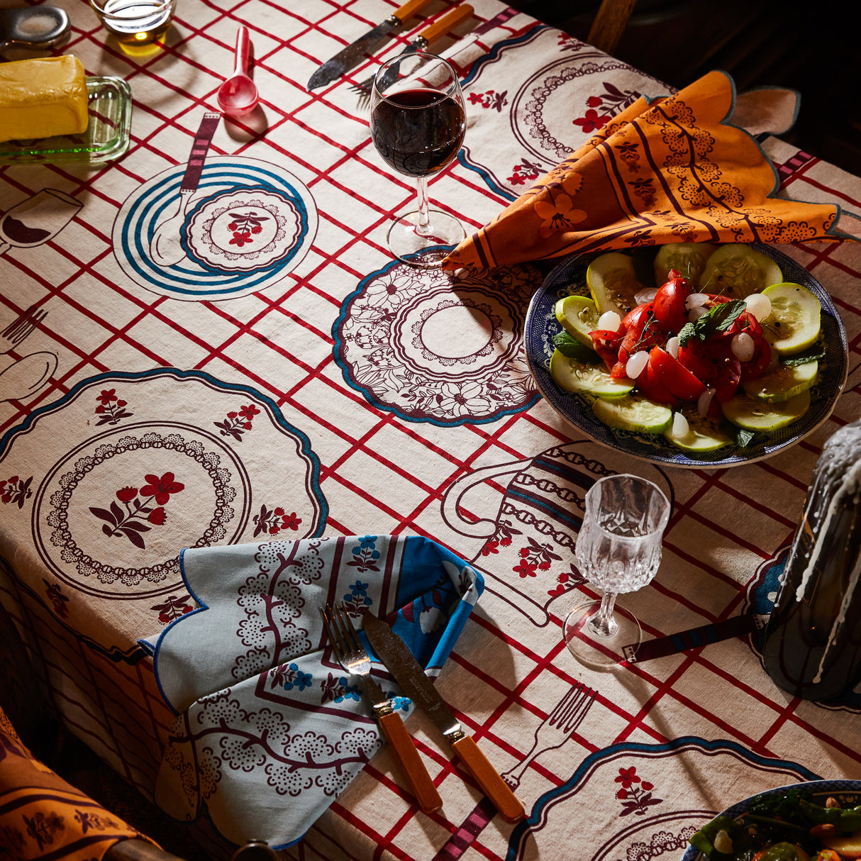 Claire Napkin Set - Kent