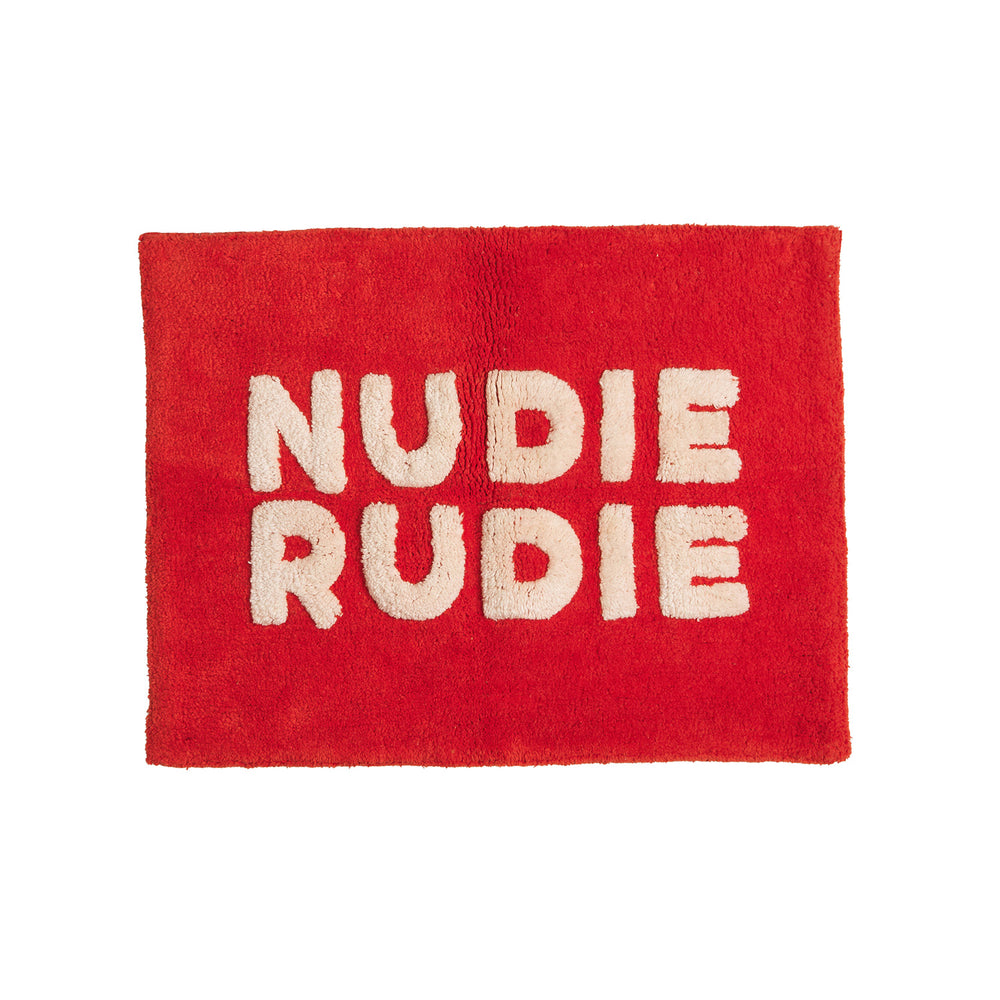 Tula Nudie Bath Mat Mini - Scarlet
