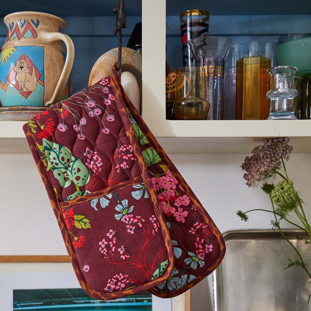 Genevieve Double Oven Mitt