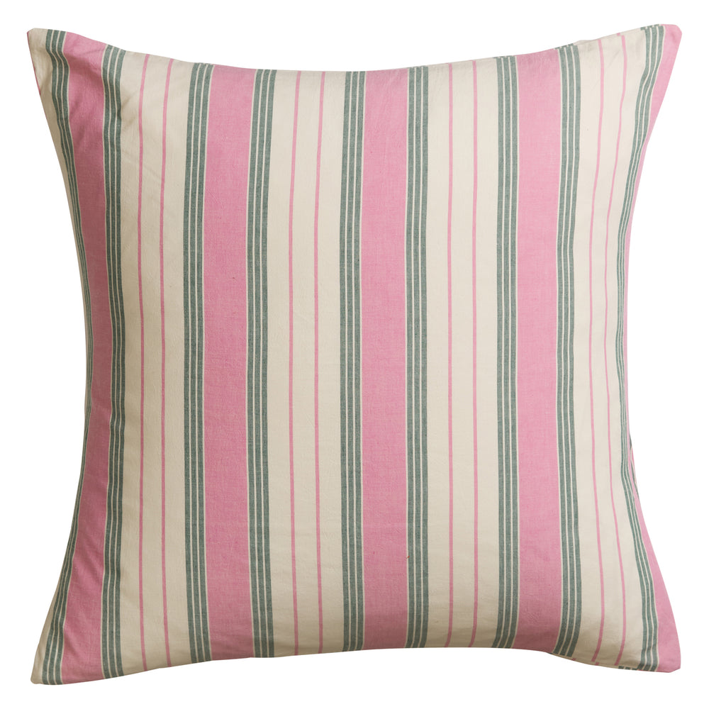 Brigitte Cotton Euro Pillowcase Set - Fuchsia
