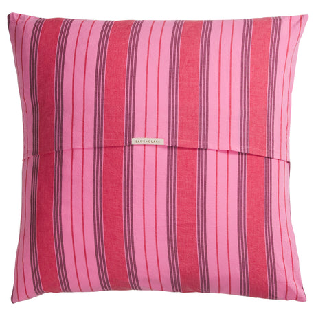Brigitte Cotton Euro Pillowcase Set - Scarlet
