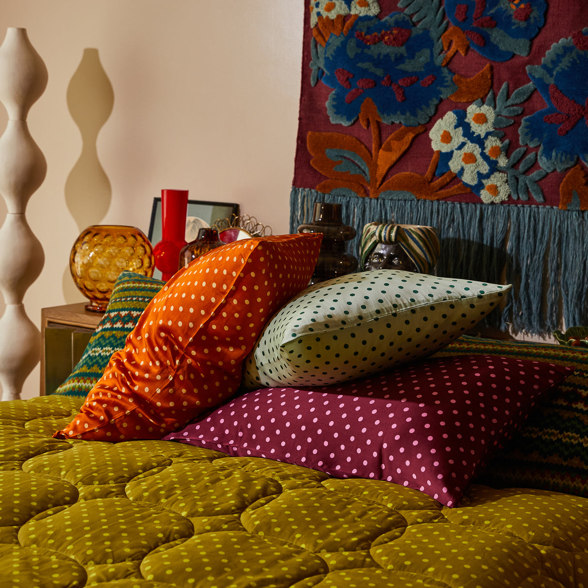 Paige Silk Pillowcase - Copper