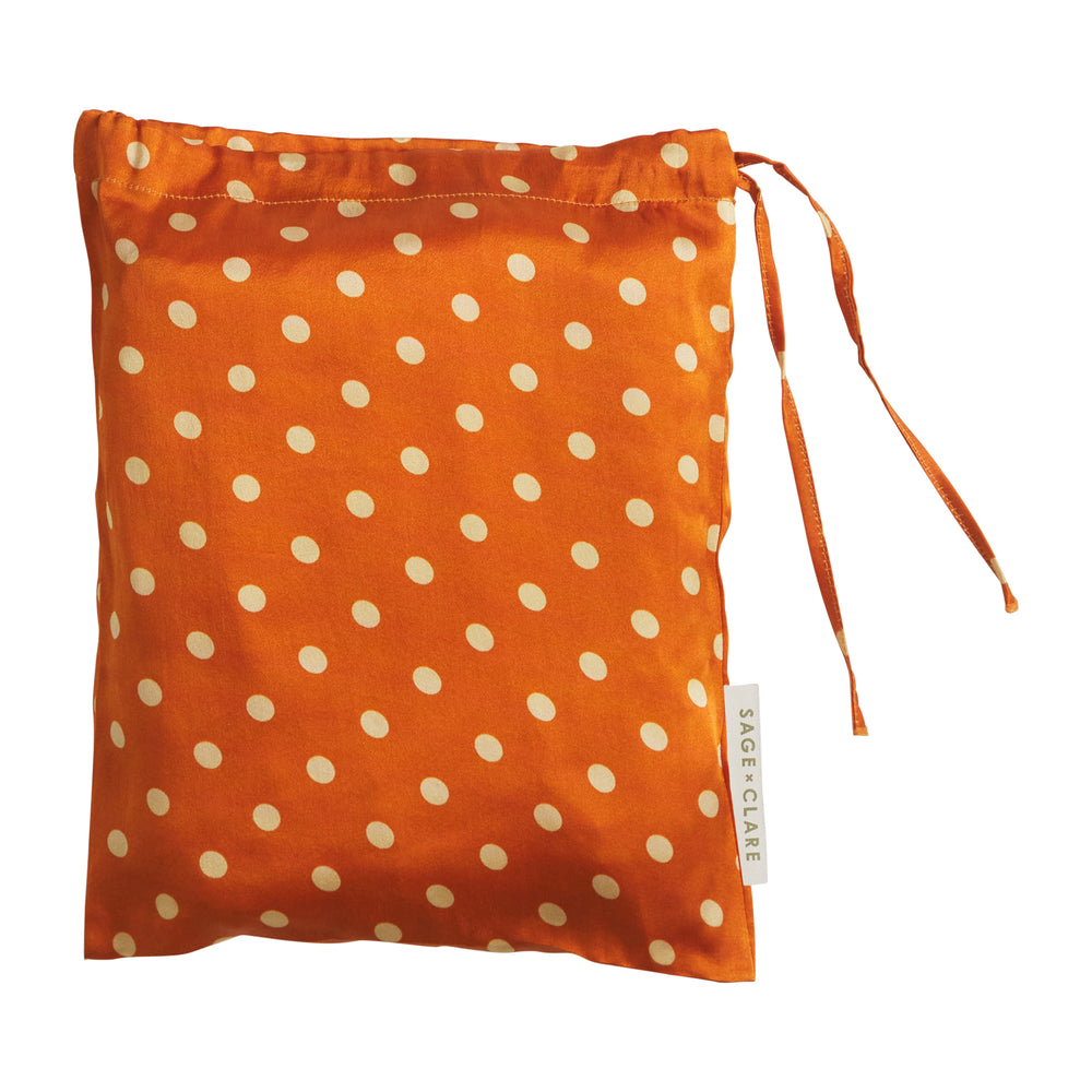 Paige Silk Pillowcase - Copper Standard