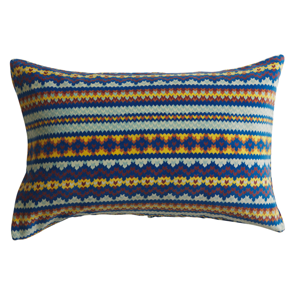 Arlette Velvet Printed Pillowcase - Capri