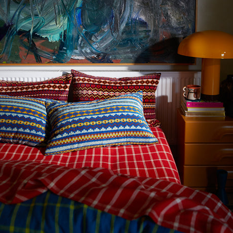 Arlette Velvet Printed Pillowcase - Capri Standard