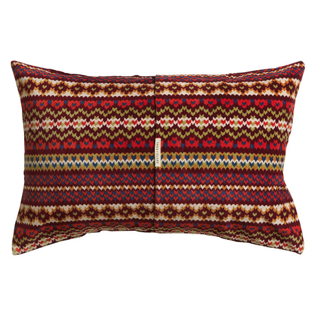 Arlette Velvet Printed Pillowcase - Mahogany Standard