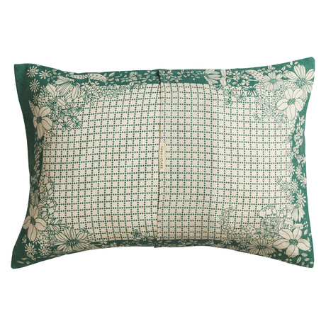 Mallorie Linen Pillowcase Set - Forest Standard