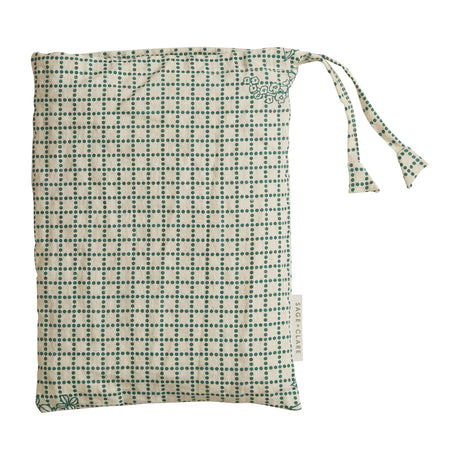 Mallorie Linen Pillowcase Set - Forest Standard