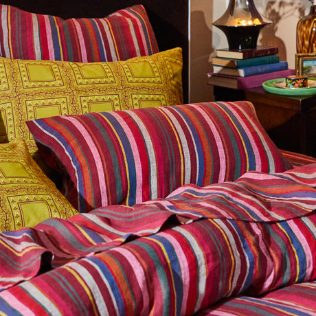 Corinne Linen Pillowcase Set Standard