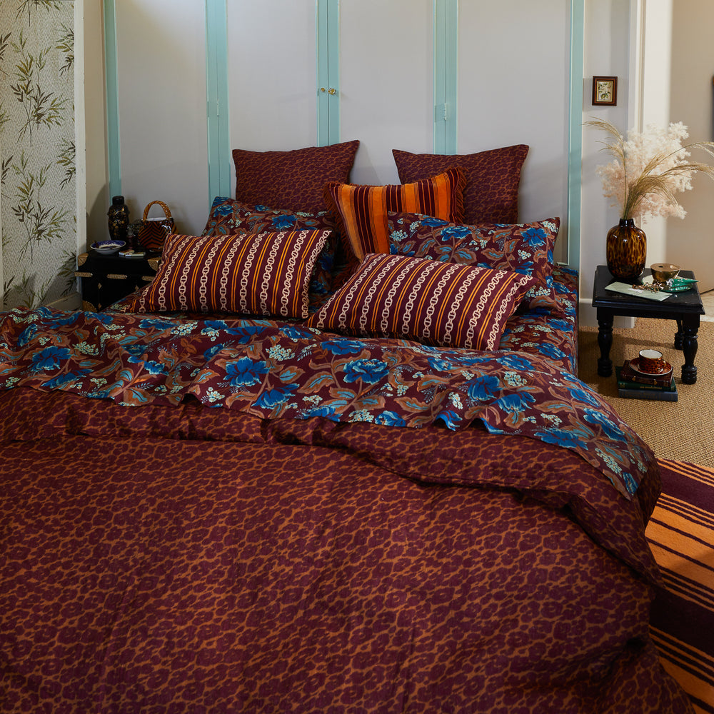 Odette Linen Quilt Covers Queen