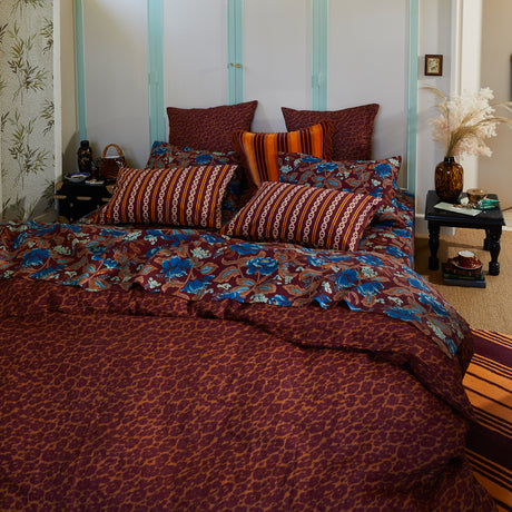 Odette Linen Quilt Covers Queen