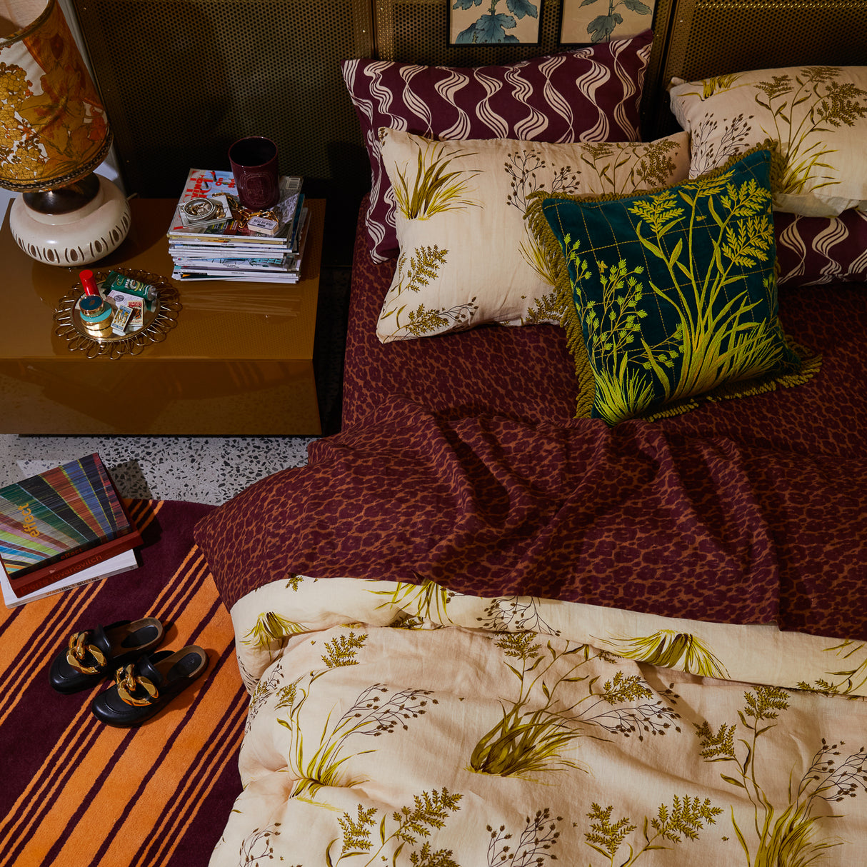 Adelyn Linen Quilt Cover Queen