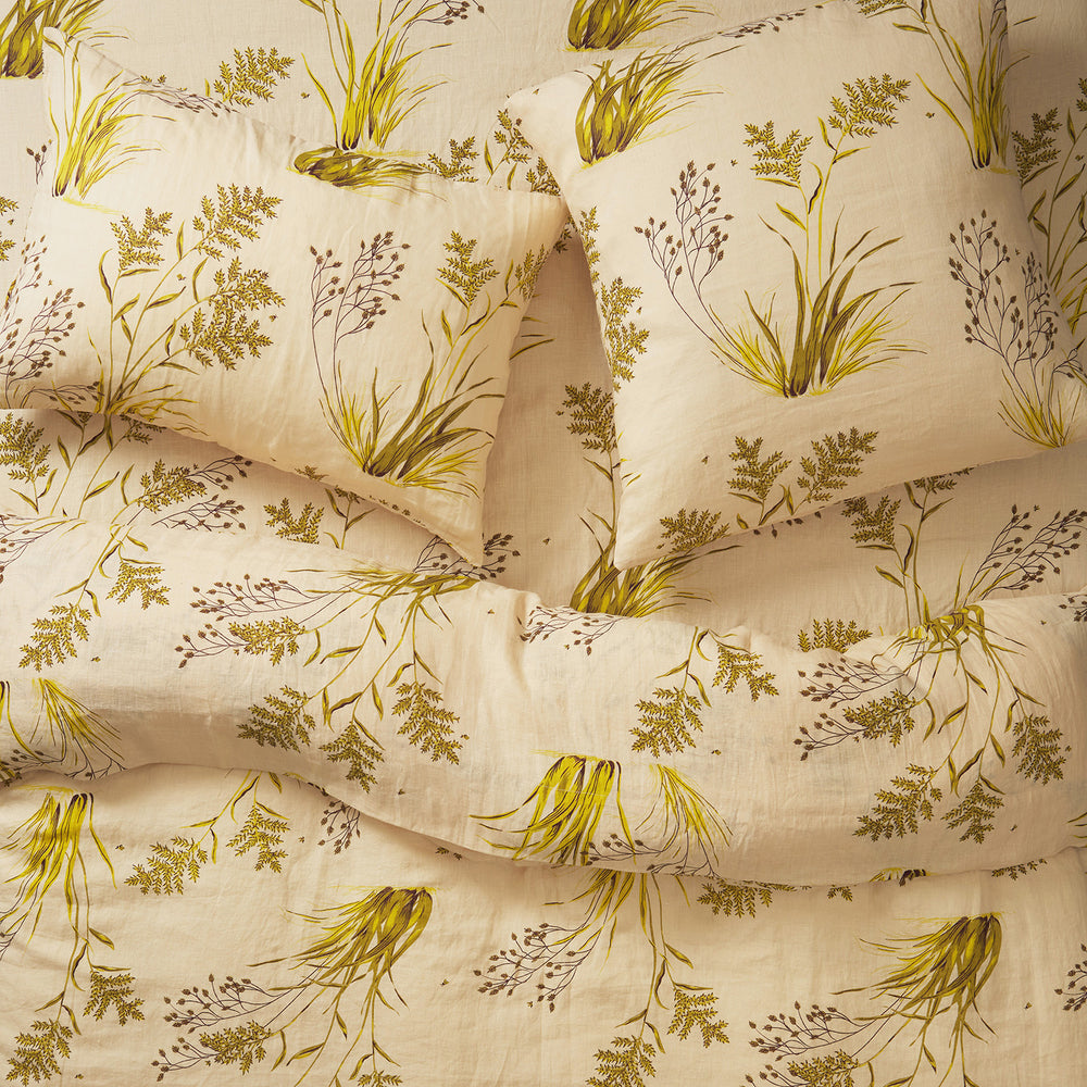 Adelyn Linen Quilt Cover Queen