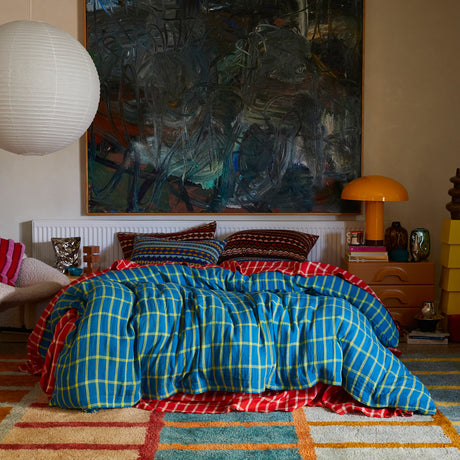 Remi Linen Quilt Cover - Capri Single