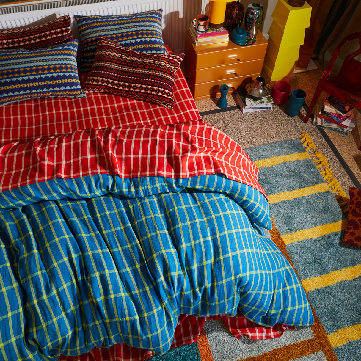 Remi Linen Quilt Cover - Capri Single