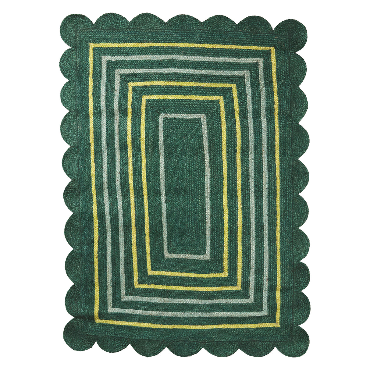 Burnet Jute Rug - Forest