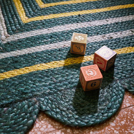 Burnet Jute Rug - Forest