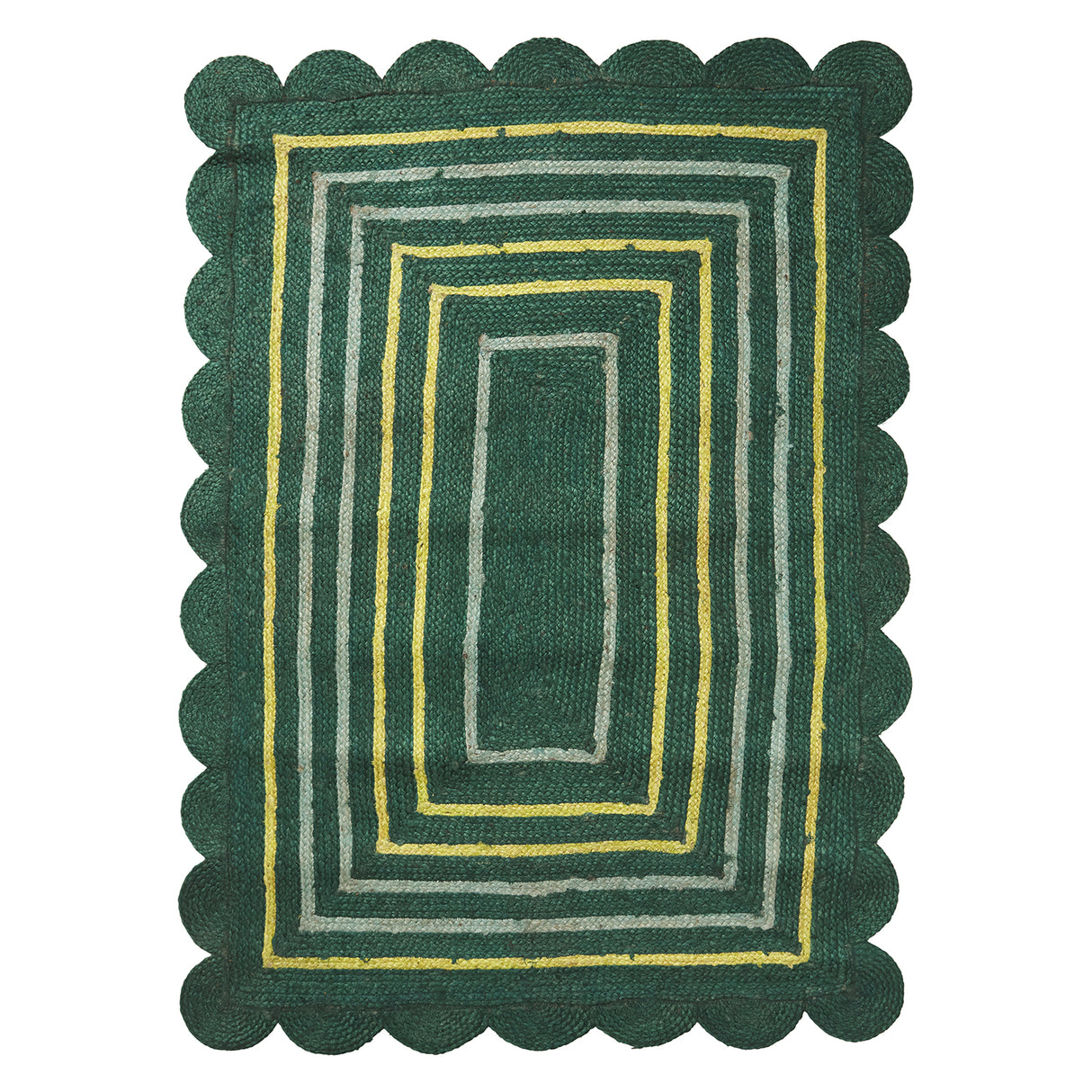Burnet Jute Rug - Forest
