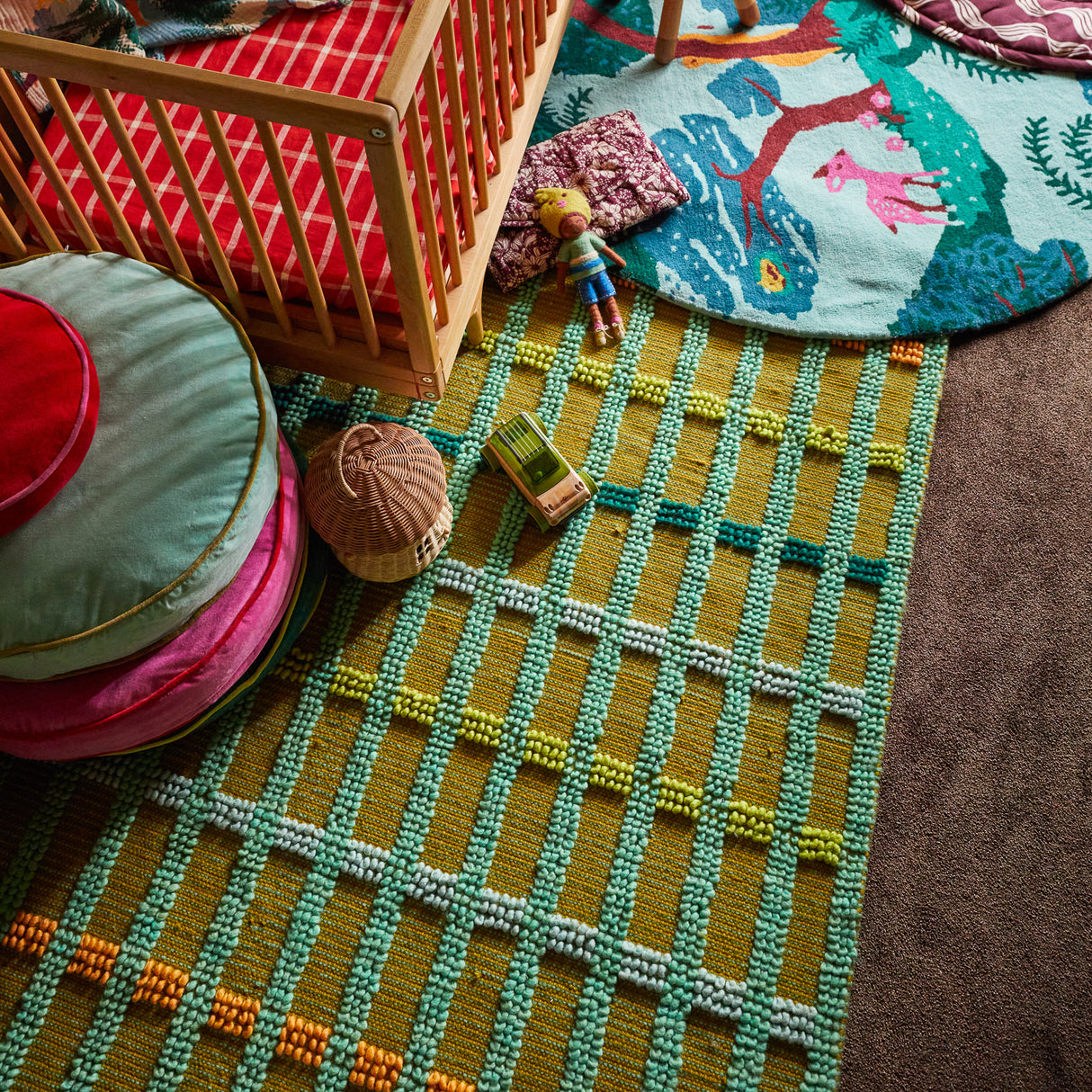 Morell Knotted Rug - Olive