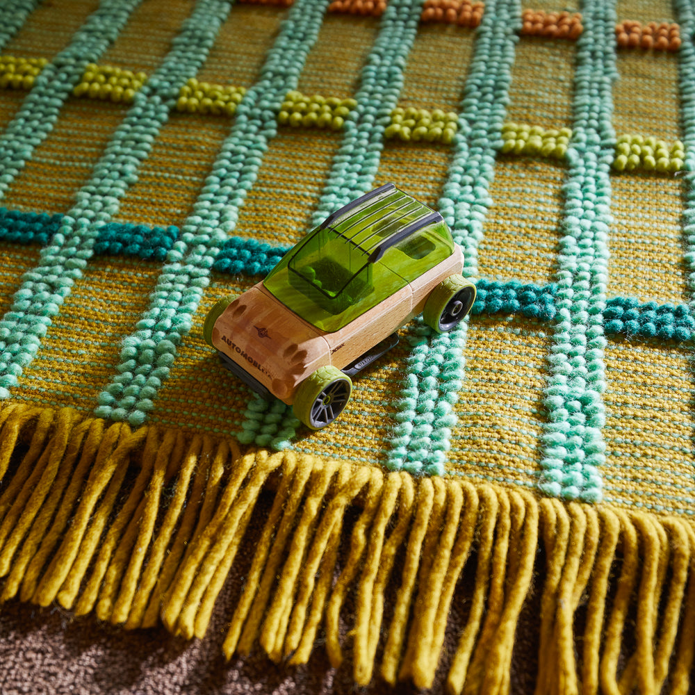 Morell Knotted Rug - Olive