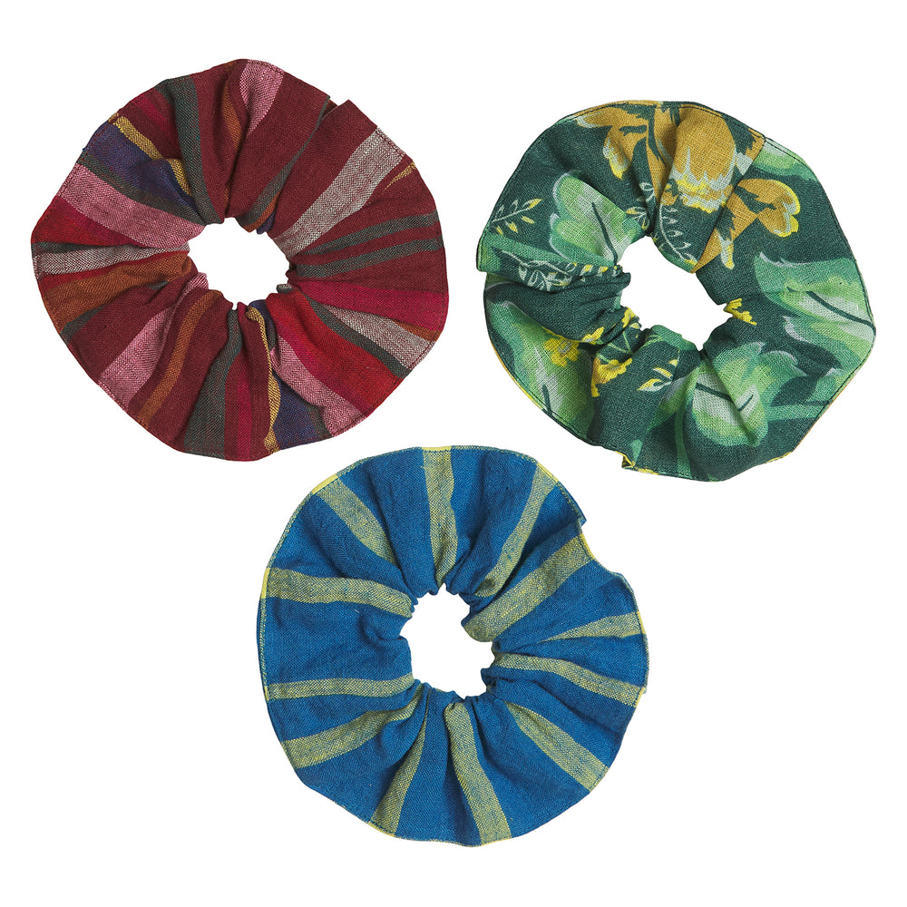 Corinne Scrunchie - Set of 3