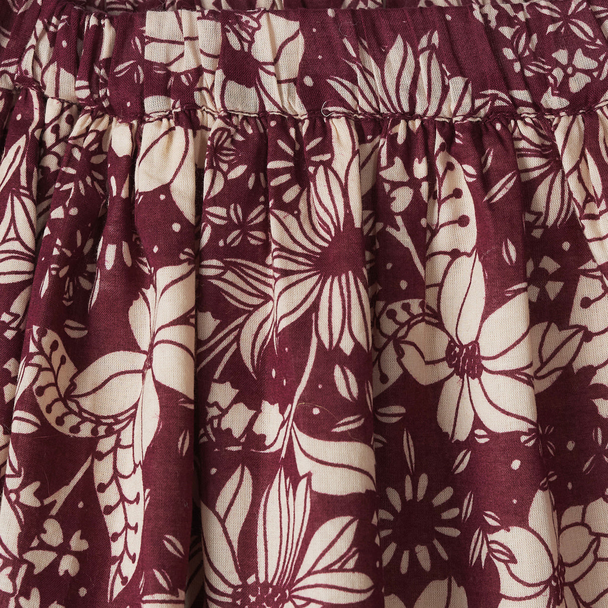 Evette Kids Skirt - Mahogany 3