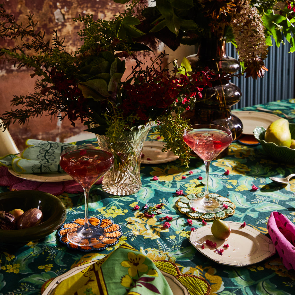 Margot Table Cloth - Forest