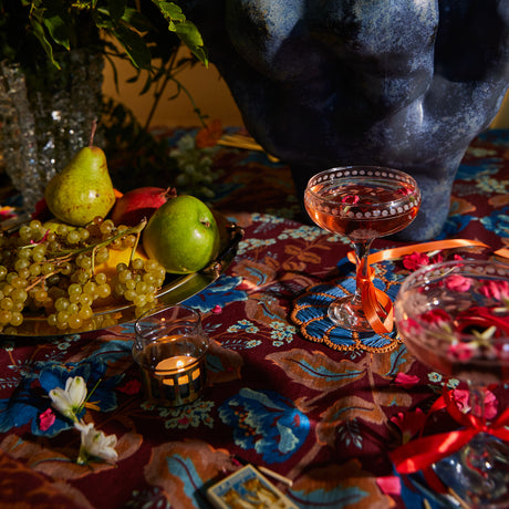 Margot Table Cloth - Mahogany