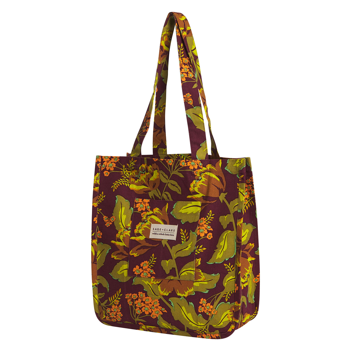 Margot Tote Bag - Mahogany
