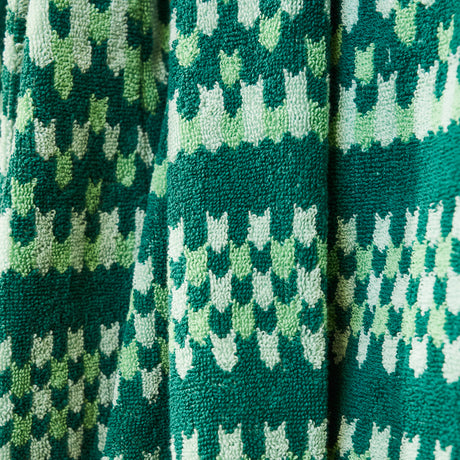 Arlette Towelling Robe - Forest XS/S
