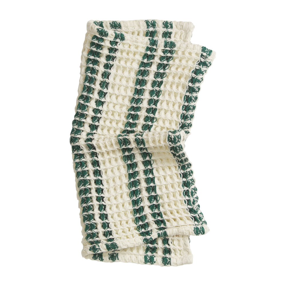 Lucien Waffle Face Washer - Forest