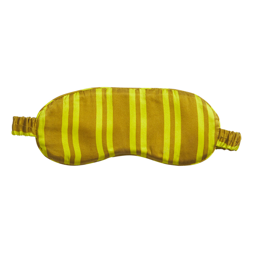 Taylor Silk Eye Mask - Olive