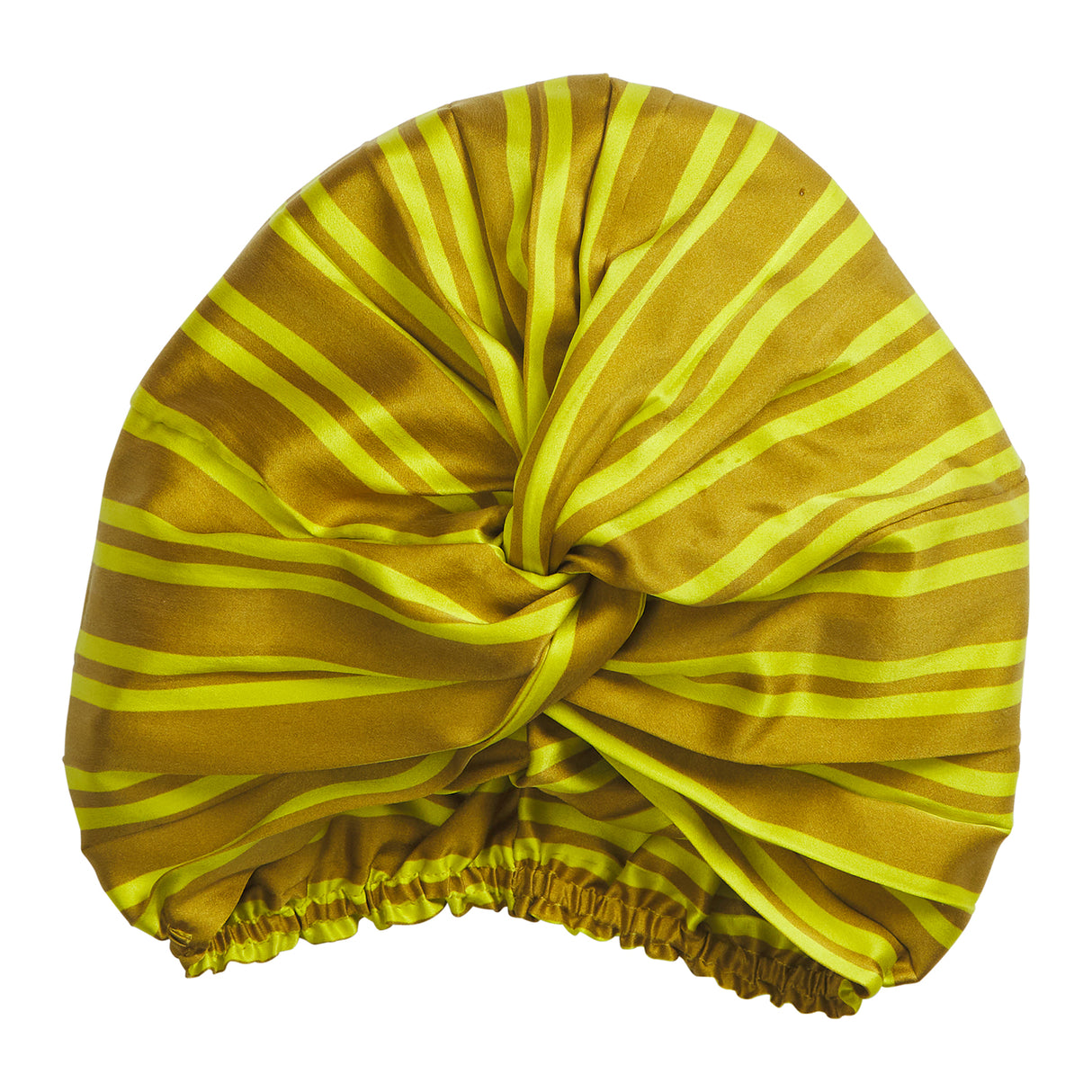 Taylor Silk Hair Turban - Olive