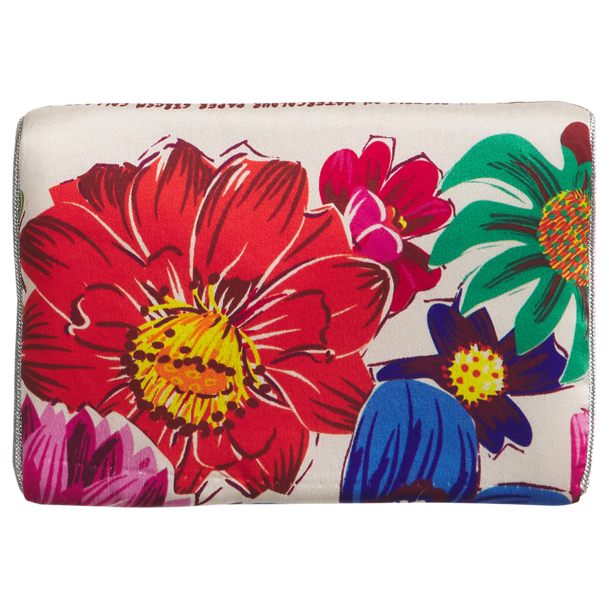 Ines Silk Pouch - Porcelain