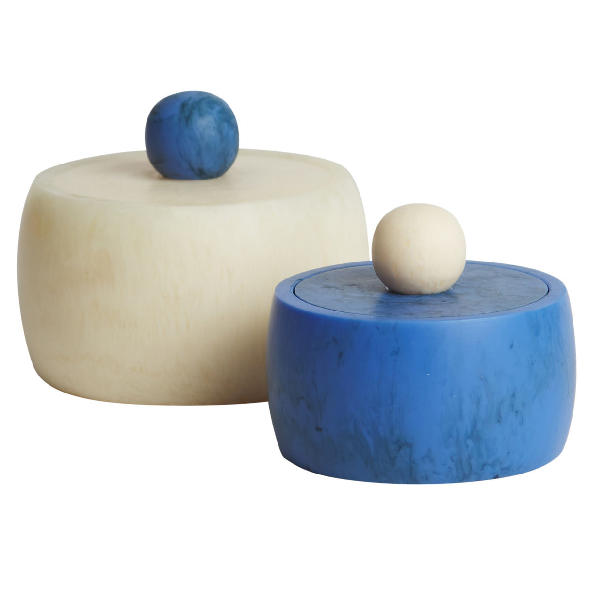 Karine Mini Canister - Azure-Pearl