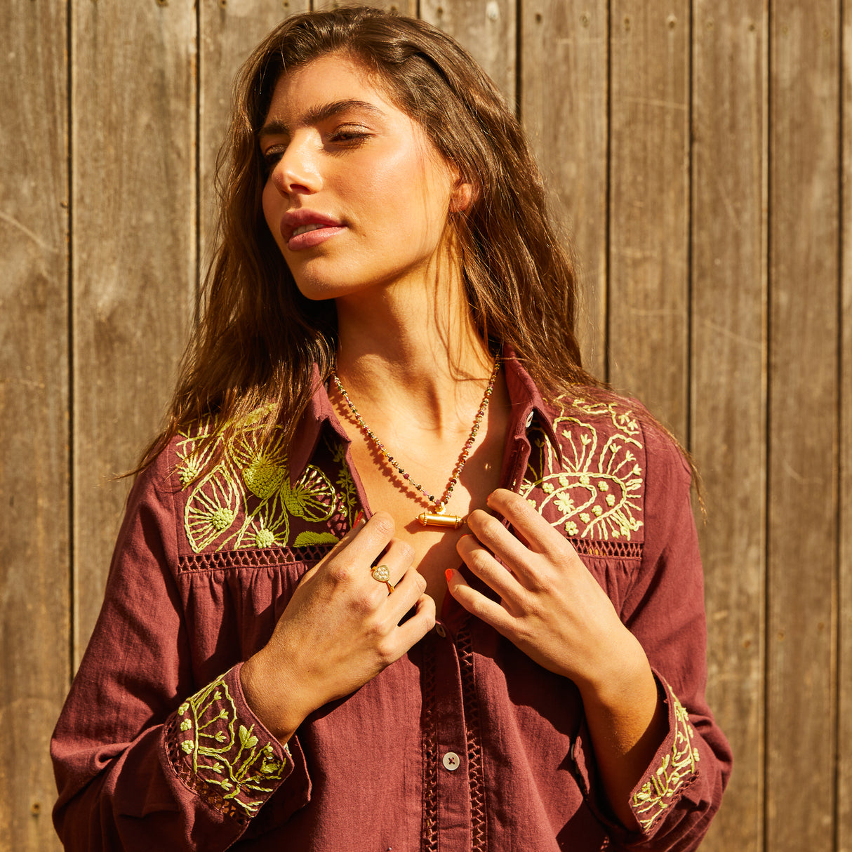 Taj Necklace - Multi Tourmaline