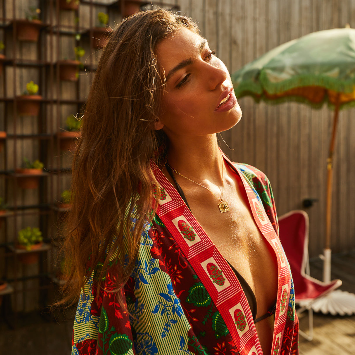 Goddess Necklace - Green Tourmaline