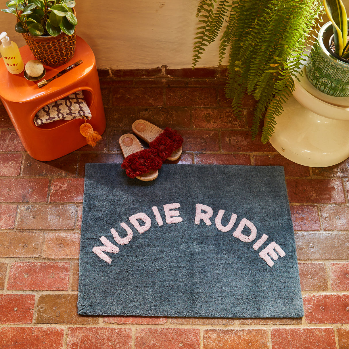 Tula Nudie Bath Mat - Denim