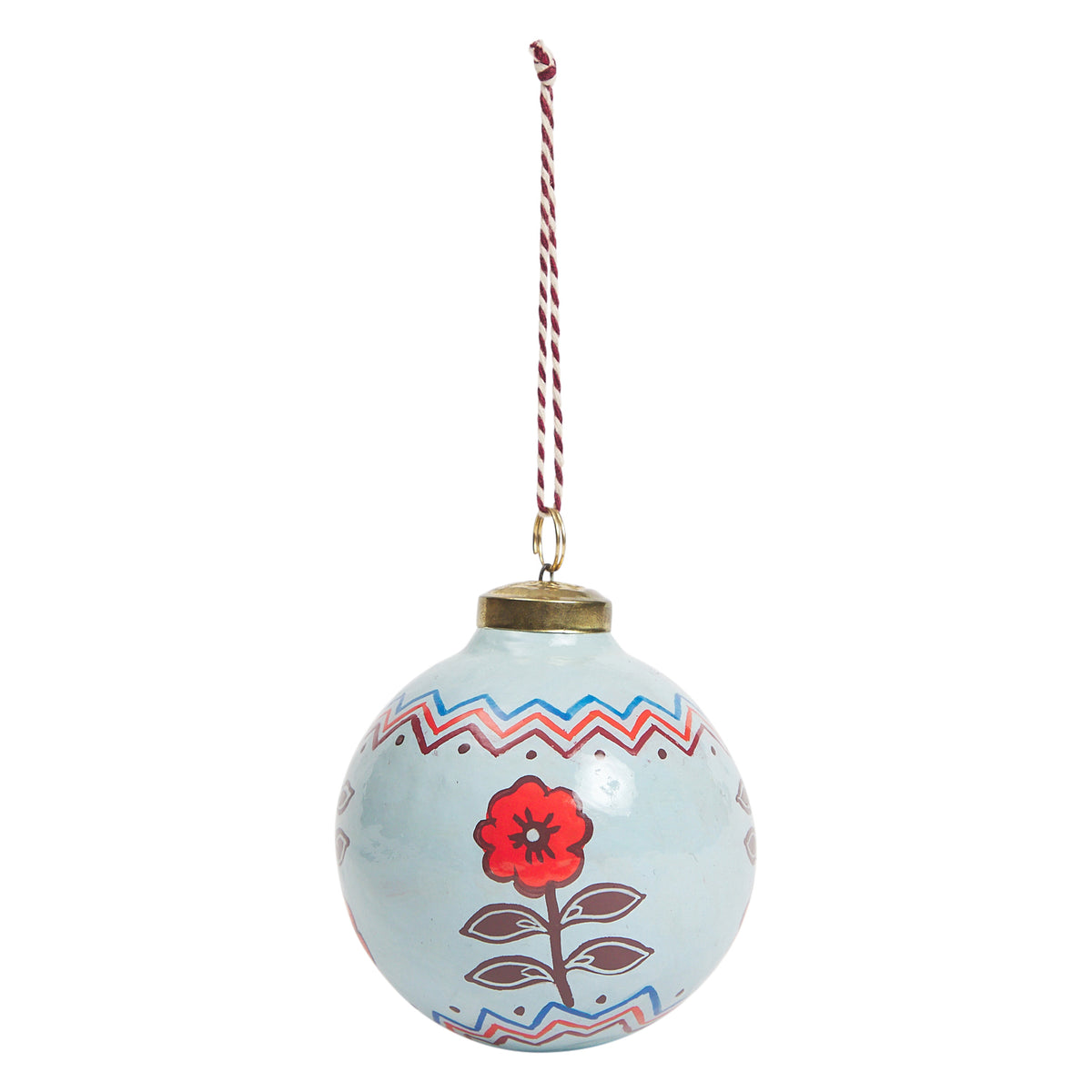 Winnie Bauble - Calcite Blue