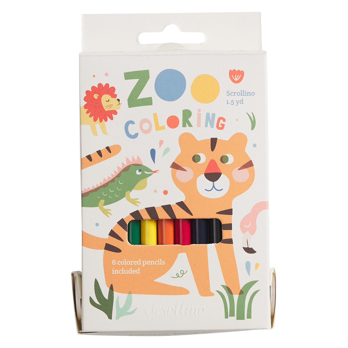 Scrollino Zoo Colouring