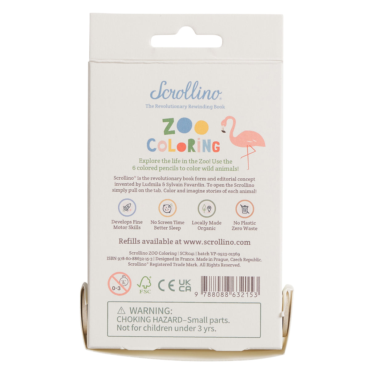 Scrollino Zoo Colouring