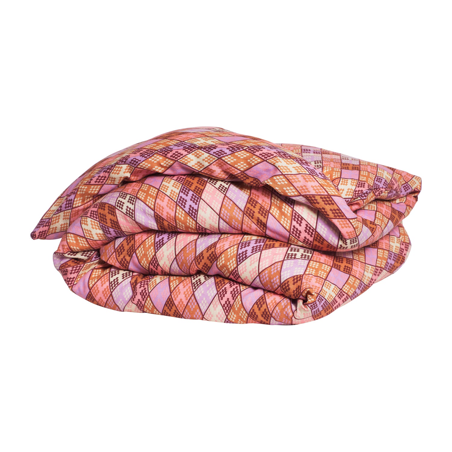 Viola Linen Quilt Cover Sage and Clare