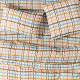 Cady Check Linen Euro Pillowcase Set