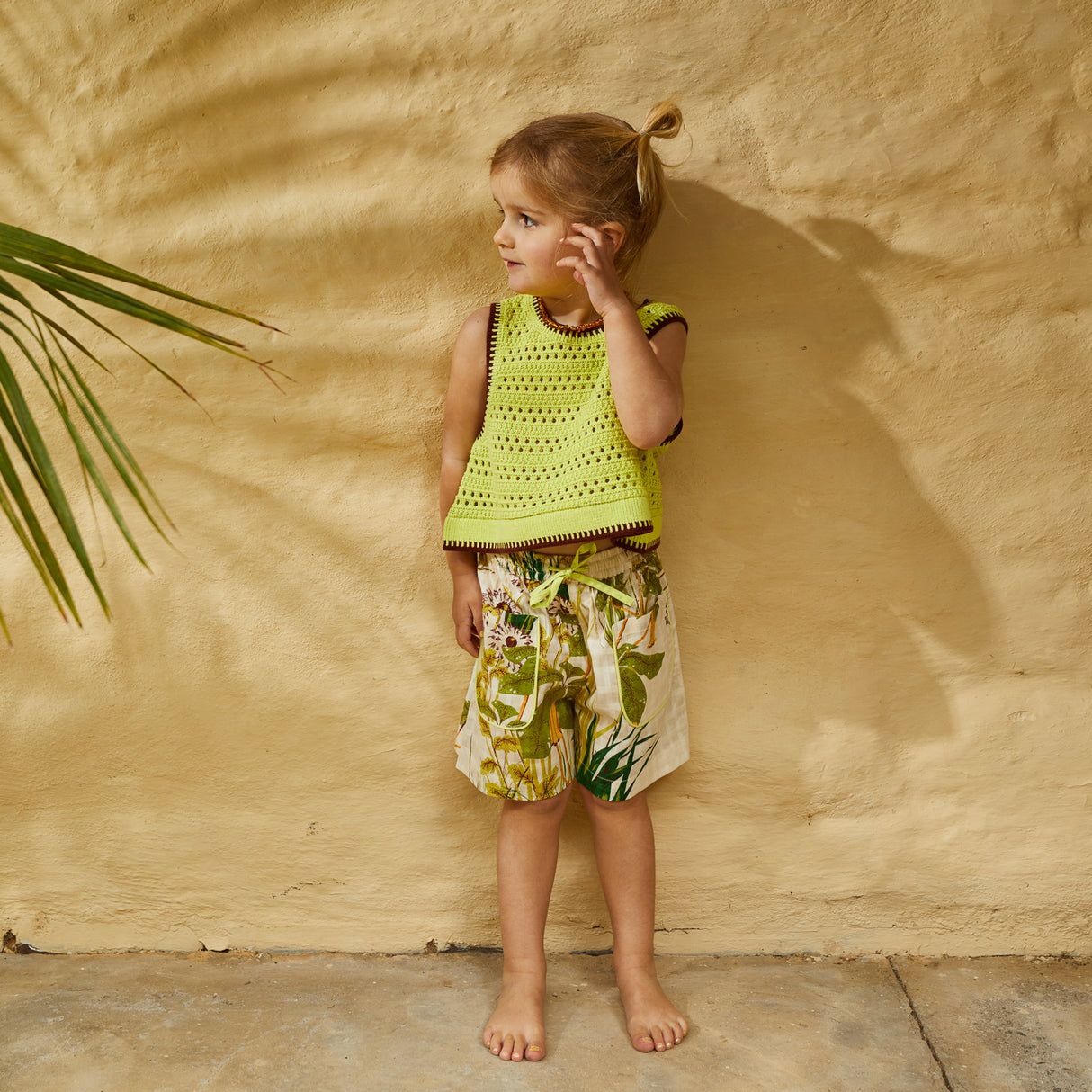 Natalina Kids Knit Top - Zest
