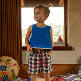 Natalina Kids Knit Top - Azure