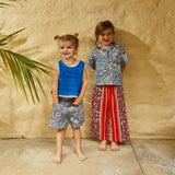 Natalina Kids Knit Top - Azure