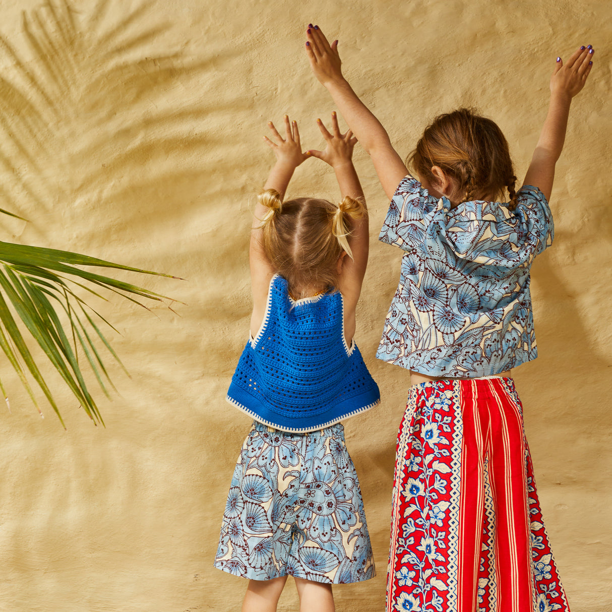 Natalina Kids Knit Top - Azure