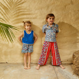 Natalina Kids Knit Top - Azure
